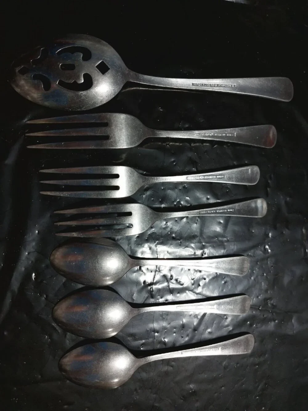 Rogers Flatware Forks Spoons Lot Of 7
